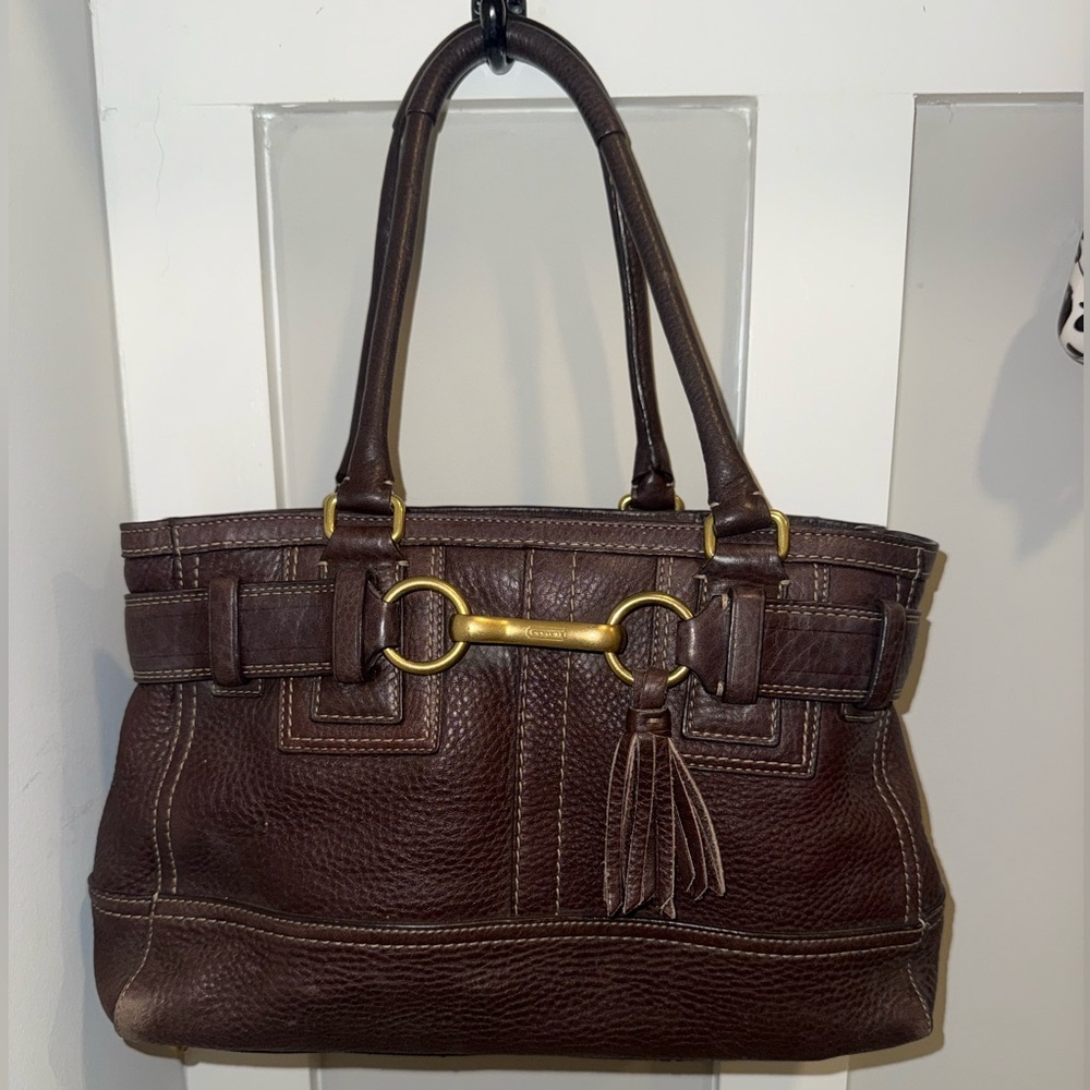 Coach Hampton Signature Purse